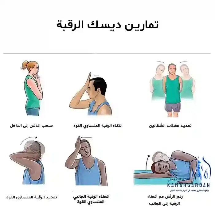 تمارين الرقبة